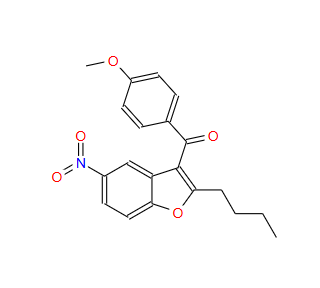 CAS：141627-42-1，2-丁基-3-(4-甲氧基苯甲酰基)-5-硝基苯并呋喃